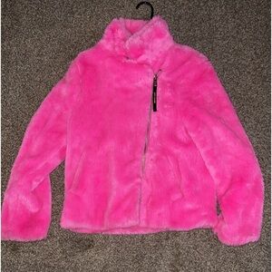 Juicy Couture Black Label Faux Fur Jacket - Pink